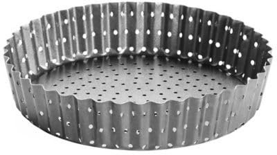 lakeland Perfobake Metal Bakeware - Loose Based Round Flan Tin 18cm