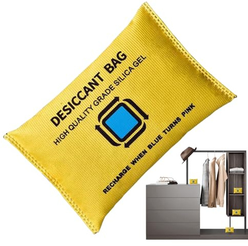 Deumidificatore per auto, portatile, riutilizzabile, sacchetti essiccanti per auto, per armadio, barca, cantina, garage, armadio, tenda, vestiti, cassetti, casa, soggiorno