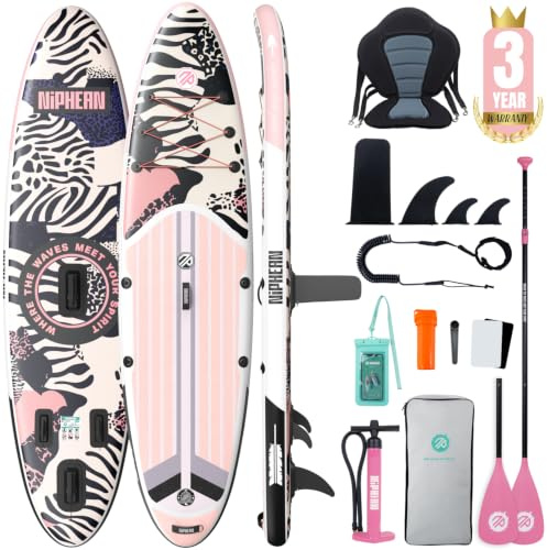 Niphean Stand up Paddling Board mit Sitz und Sup Board Zubehör