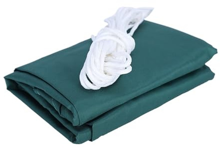 Vela Parasole Triangolare Impermeabile, For Piscina, Antipioggia, Ombreggiante, Protezione Solare, Tende Da Campeggio(Blackish Green Color,3x4x5m)