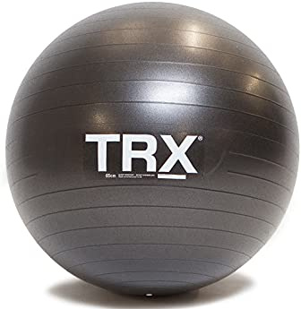TRX Training Stability Ball, Balance Ball for Exercise, Workout Ball for Improving Posture and Core Strength, Yoga Ball for Gym, (55 cm)