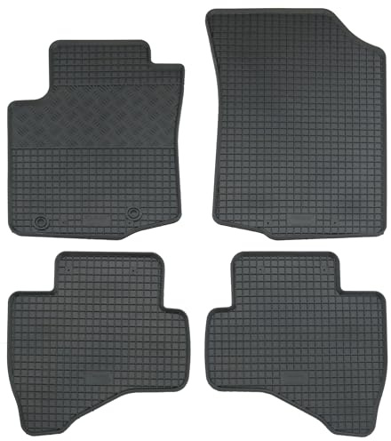 AD Tuning Gummifußmatten Set 4-teilig für Toyota Aygo 2 (2014-)