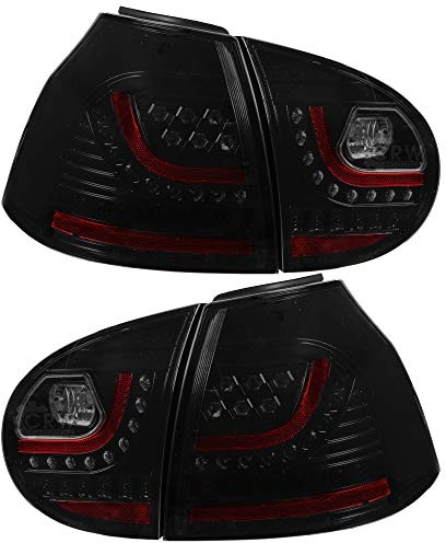 Rückleuchten V 5 1K1 Bj. 03-09 schwarz GTI R Optik nur Limousine