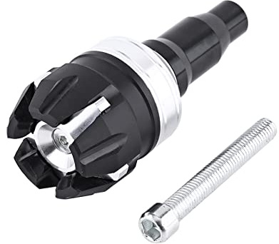 Auspuffrahmenschiene, Kollisionsschutz, Motorradrahmen, Fallschutz, Ersatz für Universal (Silber)