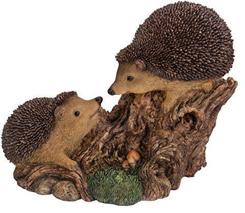Vivid Arts | Verspielte Baby-Igel | Haus- oder Gartendekoration aus Kunstharz | RL-PF01-B