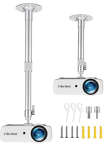 2-Be-Best Projector Mount 14-24 Adjustable 360° Rotation 90° Tilt