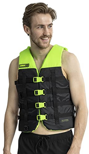 Jobe Dual Life Vest Schwimmweste Bootsweste Wasserski Unisex Lime Green