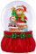 Celebright Weihnachtliche Schneekugel mit Musik, spielt 8 Lieder inklusive Glöckchen und leuchtet mit wechselnden LED-Farben – groß 14 cm (Rentierfamilie)