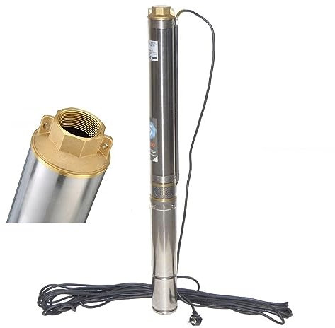 PAG Turbo GmbH 3 Tiefbrunnenpumpe sandverträglich 6000l/h - 750W - 6,2bar - Typ: 3STM16