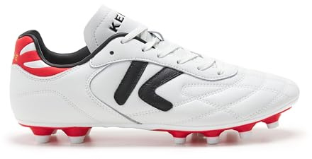 KELME Heritage MG Fußballschuhe, Weiß, weiß, 42 EU