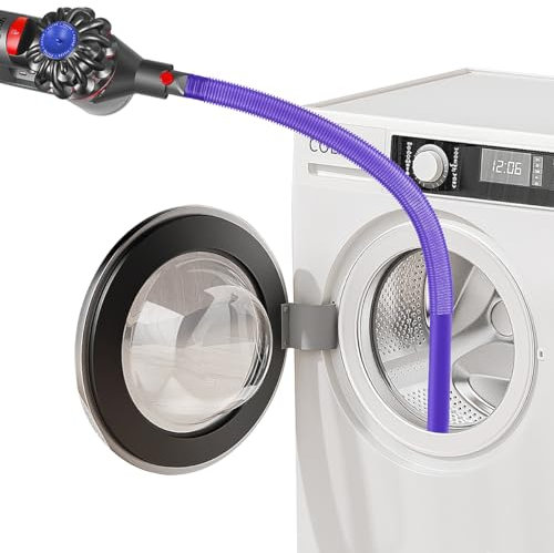 MOPEI Accesorio de Aspiradora para Pelusa de Secadora, Flexible Crevice Tool Compatible con Dyson V15 V12 V11 V10 V8 V7 V6 Modelos