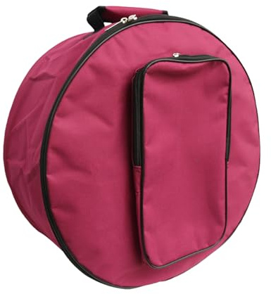 Snare-Drum-Tasche – robustes Oxford-Gewebe, gepolsterter Drum-Schutz mit verstellbarem Schultergurt und Griff, tragbarer Drumstick-Halter, robuster Percussion-Koffer | Ideal für die Marching Band des
