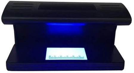 Rilevatore di banconote false con luce LED, rilevatore
