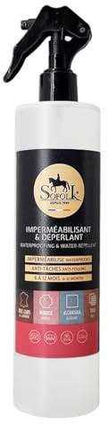 SOFOLK - Imperméabilisant Extrême | Spray hydrofuge | Idéal pour la Protection de toutes surfaces : Cuir, Tissu, Nubuck, Chaussures, Baskets, Canapés, Sac, Vestes, Blouson | 500ml