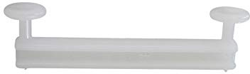 Schlaufengleiter zum Aufhängen von Gardinen und Vorhängen mit Schlaufen an Vorhangschienen - 8 Stück (Schlaufenbreite 70 mm)