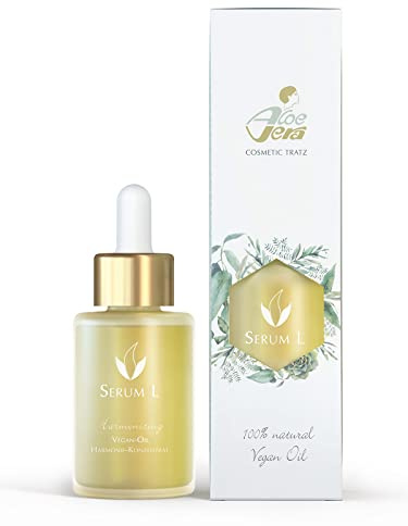 Aloe Vera Cosmetic Tratz Serum L Energieserum 30ml | Skin Sensation Serie | linderndes, beruhigendes Energieserum | für gereizte, gefäßlabile, empfindsame, gestresste Haut | gleicht die Haut aus