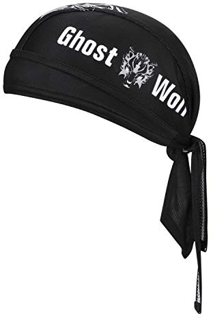 Bandana Sport Herren Damen Kopfbedeckung Biker Outdoor Fahrradtuch Sonnen Schutz Cap Piratentuch Schnell Trockned Kopftuch Fahrrad Laufen Sportkopftuch Pirat Kappe Atmungsaktiv Radsport Stirnband