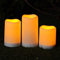 Homemory Solar Lanterns Outdoor Waterproof, Dusk to Dawn, Rechargeable, Solar Powered for Outdoor, Set of 3