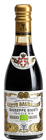 Giuseppe Giusti Aceto Balsamico di Modena - BIO Balsamico 2 Gold Medaillen in Traditionsflasche (1 x 0.25 l)