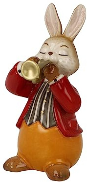 Goebel Hasenfigur Eifriger Trompeter - Osterhasen