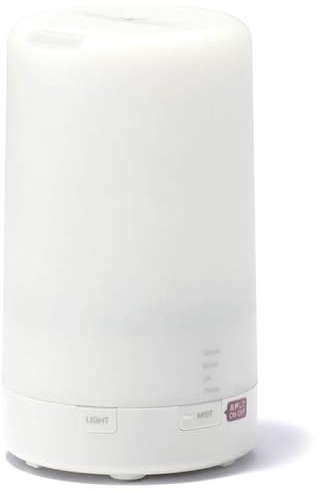 MUJI Aroma Diffuser/LED Lighting Cordless Ultrasound/MJ-CAD2, White