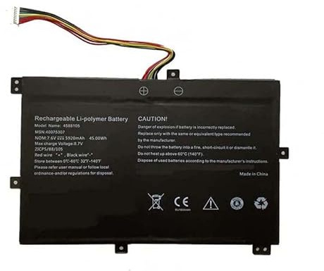 CENTERPOWER 10-Pins 10-Lines 4588105 Ersatz Akku Kompatibel mit Medion CW140 14 Akoya S4403 S4401 S4402 S4402-MD63410 (7.6V, 5920mAh/45.0Wh)