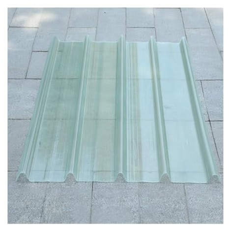 3X Tageslichtplatten, Wellplatten Klar, Wandblech Dachblech, Dachplatten, Wetterfest Wellbahn, Korrosionsbeständig, für Wintergarten Carport, Verschiedene Größen(0.9x1.0m=35x39in-1.0mm)