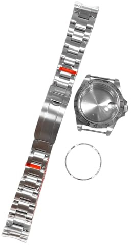 39mm GMT Style Uhren Mod Kit NH35 NH36 für Rolex Explorer | 904L Stahl Feste 24-Stunden-Lünette Datumslupe Mod Teile Casual Sport