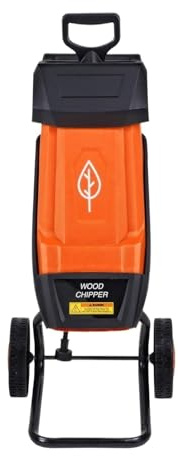 Trituradora Eléctrica Portátil 2400W 39mm Flujo Máximo 2x Cuchillas Doble Filo Potente Y Silencioso