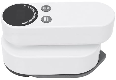 Xiuganpo Ferro da Stiro Portatile Senza Fili, Ferro da Stiro a Vapore Portatile con 3 modalità di Temperatura, Macchina per la Vaporizzazione di Indumenti