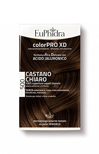 Zeta Farmaceutici Euphidra Colorpro Tintura Extradelicata 500, Castano Chiaro - 50 ml