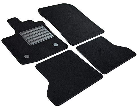 MDM SP-4051 Fußmatten Velours Autoteppich passend für Dacia Dokker 2013>09.2021