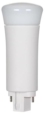 Satco S8538-9 Watt LED PL 2-Pin - 4000K - G24d Base - Type B; Ballast Bypass