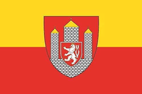 U24 Aufkleber Budweis Flagge Fahne 8 x 5 cm Autoaufkleber Sticker
