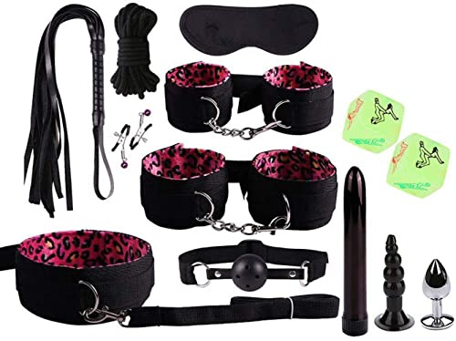 Lover Mall Set di 11 Collane Regolabili per Cintura Yoga in Peluche, Accessorio per Yoga, Giocattolo, Attività Creative, Ruolo di Gioco