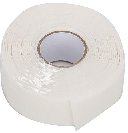 Rankomu Wasserdichtes Selbstverschweißendes Silikonband, 1 Zoll * 10 Fuß Rostband Starke Klebrigkeit Pvc Ppr Rohrreparatur Isolierband, Für Schlauchnotreparatur, Sanitärverklebung (Weiß)