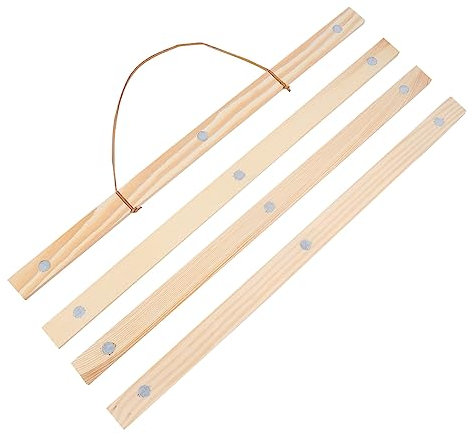 Homoyoyo Magnetischer Posteraufhänger Aus Holz Für Poster Und Bilder Mit Flacher Oberfläche Leicht Umweltfreundlich Und Langlebig Mitgeliefertes Seil Zum Einfachen Aufhängen Strong Magneten