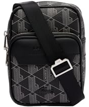 Lacoste NH4409LX The Blend Crossover-Tasche für Herren, PVC, Schwarz, Einheitsgröße, Schwarz, Talla única, Crossover
