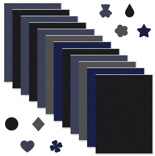 12 Pieces Nylon Repair Patches,Self Adhesive Patch Waterproof Repair Patches,Down Jacket Repair Patch,20x15cm Clothing Hole Repair Patches for Puffer Coats,Tents,Backpacks,Raincoats