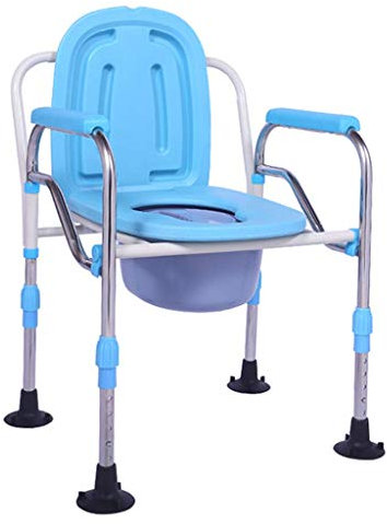 Sedia Da Toilette Telaio Di Sicurezza Per Wc Sedile Per Wc Rialzato Comodino In Acciaio Medico Sedia Da Toilette Sedile Per Wc Sedia Da Doccia Per Bagno Per Anziani, Disabili, Portatori Di Handicap M