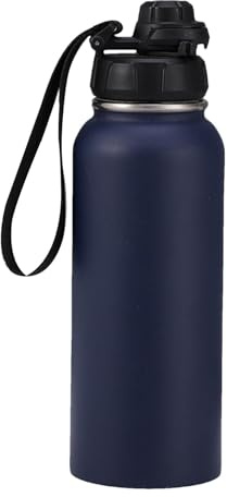 yupeuooe Diversion Safe Wasserflasche, Diversion Wasserflasche aus Edelstahl mit Verstecktem Platz, Unten Abschraubbar, um Ihre Wertsachen Aufzubewahren, Stash Box für Schlüsselanhänger Autoschlüssel