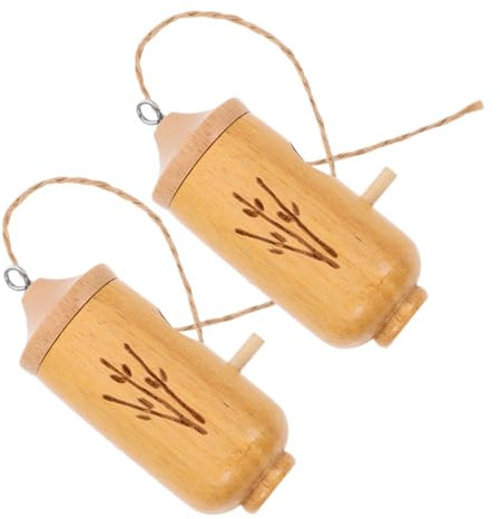 IWOWHERO 2pièces Nichoirs pour Décoration De Jardin Maison Oiseaux Feeder pour Extérieurs Et Intérieurs