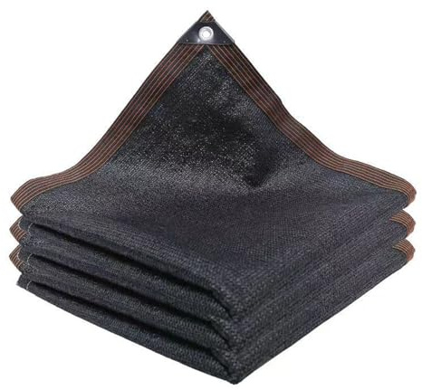 Vela ombreggiante 4x6 m, Rete ombreggiante da Giardino, Telo ombreggiante in Rete con Occhielli, ‌Telone da Sole, Protezione Solare, Rete ombreggiante da Giardino, Grado di ombreggiatura 80% p