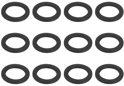 YELARXI Dumbbell Washer, Rubber Flat Washer Anti Slip High Elasticity Heavy Duty & Rubber