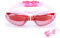 Beeway Schwimmbrille bequem mit Ohrstöpseln Antifog UV-Schutz verstellbar für Erwachsene Herren Damen und Kinder ab 8 Jahren, rose