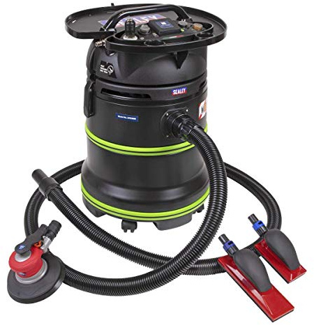 Sealey M Class Dust Free Sanding Kit with Air Palm Sander - DFSK01