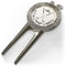 Pitchgabel Golf Divot Tool Magnet Ball Marker | Premium Qualität Ballmarker | Magnetisch Abnehmbarer Markierer | Ballmarkierung | Pitchmarken | Hochwertiger Marker | (Silber)