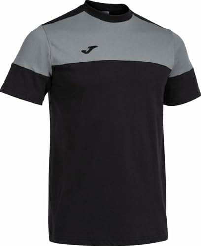 Joma Camiseta Manga Corta Crew v Negro Gris