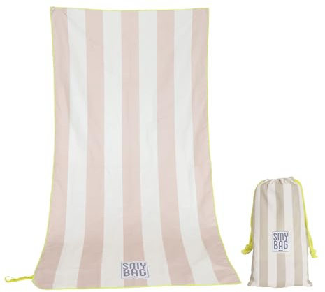Ponette – Toalla Microfibra | 2 Colores | XXL 180x90cm | con Bolsa y de Secado Rápido | Ideal para Piscina, Gimnasio, Sauna, Viaje y Playa | Marca Española