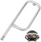BNGXR Bruciatore per Barbecue Ricambio, Bruciatore in Acciaio Inox per Weber Q100 Q120 Q1000 Q1200 Serie Gas Grill Sostituire (Parte di Ricambio di 69957) Bruciatore della Griglia, 43,18 cm